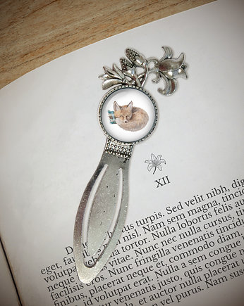 Zakładka do książki - Lisek - lilia, yenoo