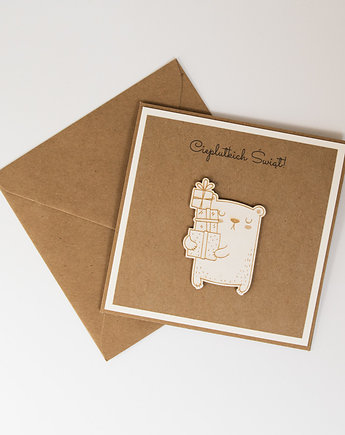 Kartka świąteczna, Papiernik