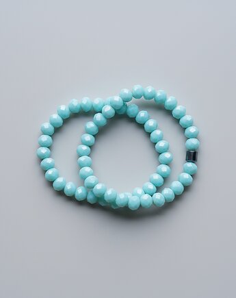 Miętowy zestaw bransoletek, All My Jewelry