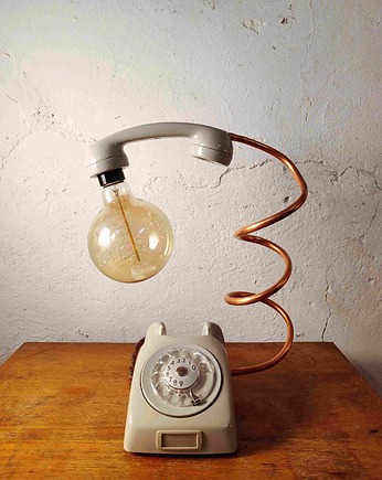 Lampa Vintage Ericsson  Szwedzki Telefon z Lat 60., KLAMOTOWNIA PANA TUSTA