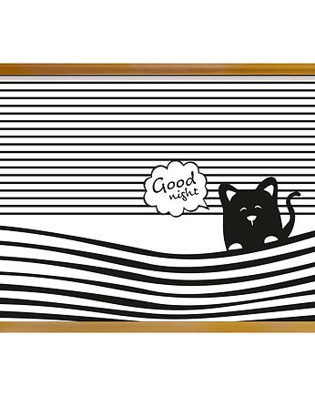 Obrazek Funny Band good night 21x30cm, Yellow Tipi