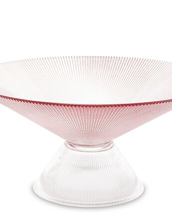 Patera szklana misa 12,5x25x25 cm LANGUO-2 small, MIA home