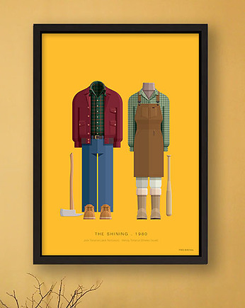Lśnienie - The Shining - plakat fine art, minimalmill