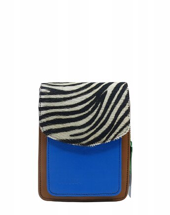 Torebka damska na telefon listonoszka skóra naturalna eko OLIVKA, Olivka Warsaw