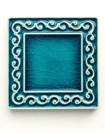 Kafel VIVACE turkusowy 6cm x 6cm, kafle, kafelki, płytki, pracowniazona