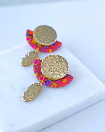 Oryginalne kolczyki SOLE true colors, sploteka