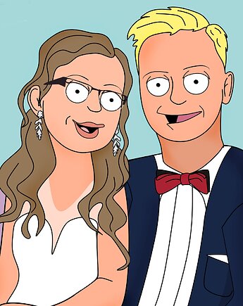Plakat Family Guy portret + WYDRUK A2, landart
