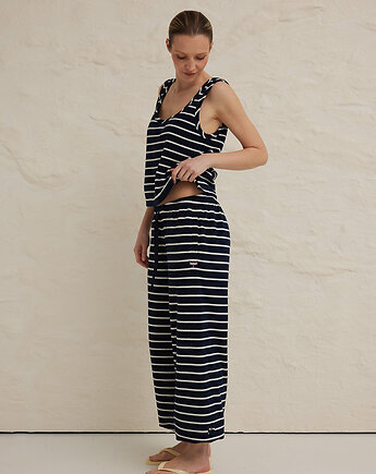 Spodnie BELL navy stripes, RONKA