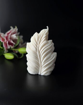 Świeca sojowa Leaf, nejmi candles