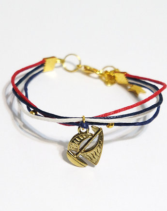 Bransoletka - Żaglówka - sznureczki, marynarska, yenoo