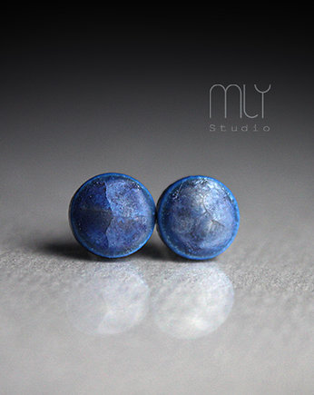 Kolczyki ceramiczne Granaty 6mm, Magda Łysiak