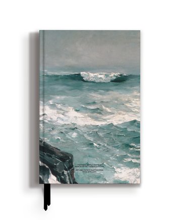 Kalendarz Art "Sea" - układ tygodniowy pionowy, Papiery Wartościowe