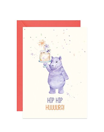 Kartka Hip hip hurra!, Paperwords