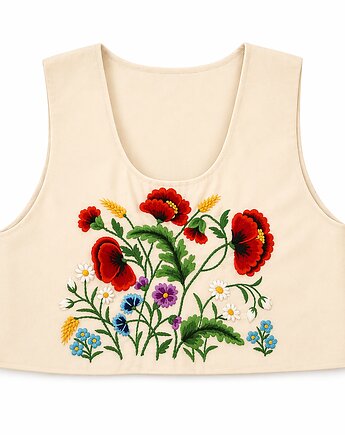 Łąka żywa  Boho (Art Embroidery), na ludowo