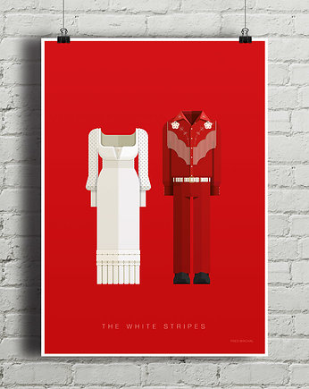 Plakat The White Stripes , minimalmill