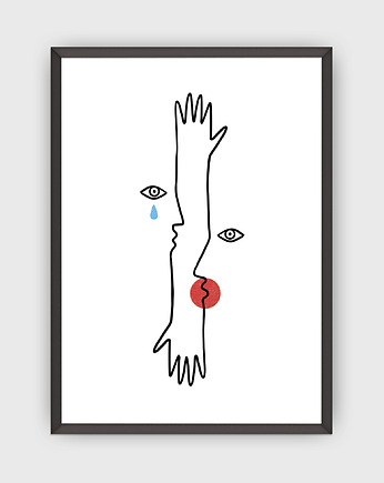 Plakat Couple Hands, megurum.art