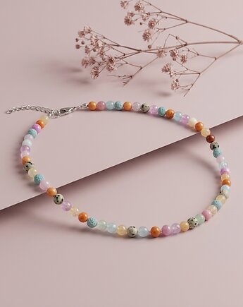 Energetyczny naszyjnik z jaspisu i jadeitu, Twarda Sztuka