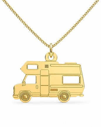 Naszyjnik KAMPER- srebro, srebro złocone, różowe złoto, ISSI Jewelry