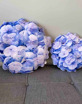 Zestaw Poduszek Kwiat Hortensja Blue, poduszkownia