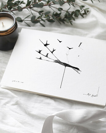 Autorska grafika z ramą - nr 45, Maja Gajewska