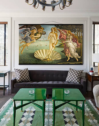 Duży obraz na płótnie - Narodziny Venus - Sandro Boticelli, Dekoracje PATKA Patrycja Kita