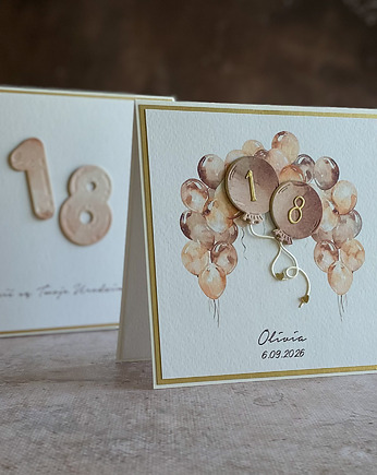 Personalizowany zestaw prezentowy na 18. urodziny, BH 20B, Anna Art and Crafts