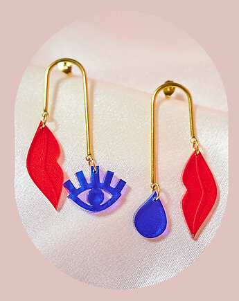 Kolczyki OKO i USTA, Fox and Jewelry