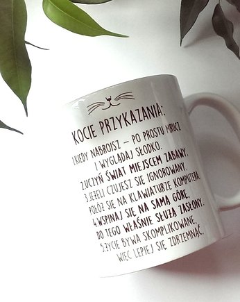 KUBEK  Kocie przykazania, FarrowDesign
