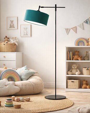 Lampa podłogowa na wysięgniku do pokoju dziecka MELTON KIDS, LYSNE