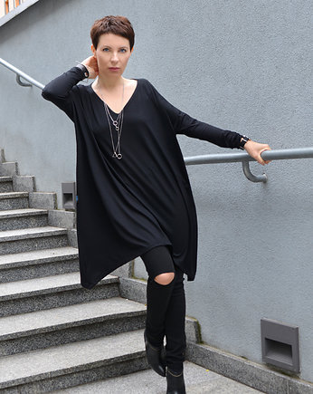 TUNIKA BLACK OVERSIZE by momo, momo fashion