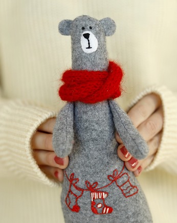 Miś świąteczny w szlaiku, Kruszek