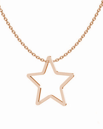 BIG STAR-  różowe złoto, ISSI Jewelry