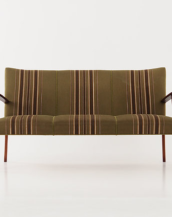 Sofa tekowa, duński design, lata 60-te, produkcja: Dania, Przetwory design