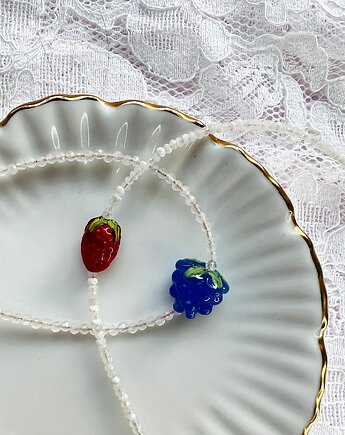 Naszyjnik Malinka niebieska, MaLa Jewellery