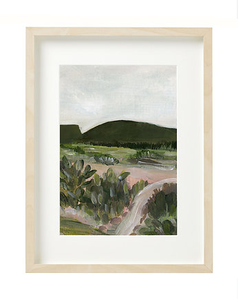 ORYGINAŁ 15 x 21 cm - Pejzaż No.32, Gosia Sendlewska