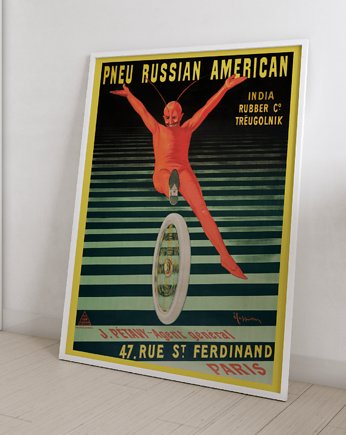Plakat Vintage Retro Circus, OSOBY - Prezent dla przyjaciółki