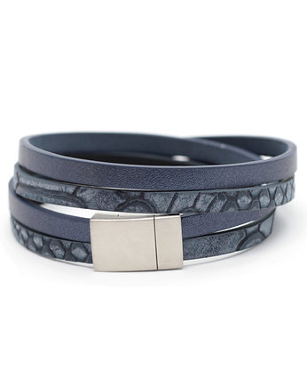 Bransoletka unisex Fun granatowa, Kociokwik Jewelry