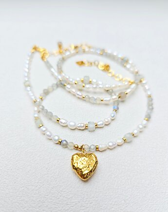 Delikatny Komplet z Serduszkiem, ILEA