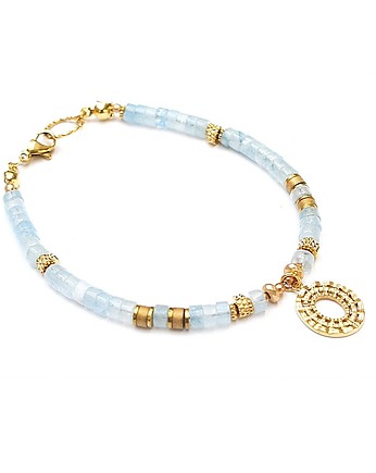 Akwamaryn vol. 11 /bransoletka/13.10.25 - Szlachetna kolekcja, KiKa pracownia