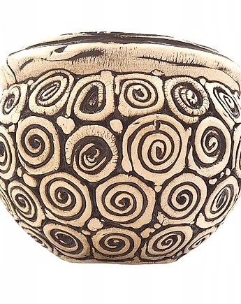 Doniczka Ceramiczna Handmade Kwiatowy Szept. Doniczka Ręcznie Robiona, Sklep Angelos