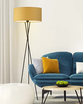 Designerska lampa podłogowa na 3 nogach PARYŻ tripod, LYSNE