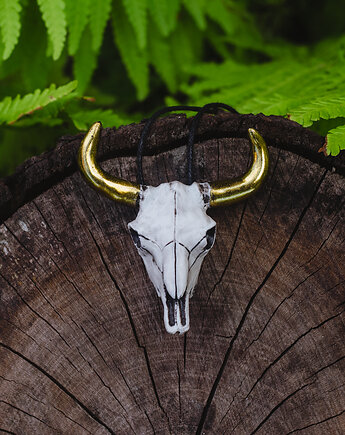 Wisior Czaszka Byka z Złotymi Rogami, Nest of Bones