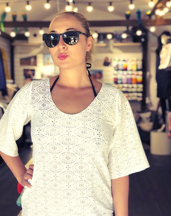 Czarne okrągłe okulary przeciwsłoneczne Mai Tais, SunloversSunglasses