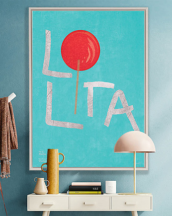 Plakat Lolita - Kubrick i Nabokov, minimalmill