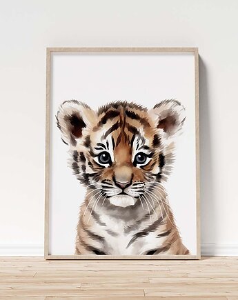 Tygrys plakat do pokoju dziecka, OSOBY - Prezent dla 10 latki