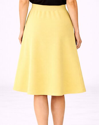 Spódnica Trapezowa  ,,NOEL" Żółty, 3 for U