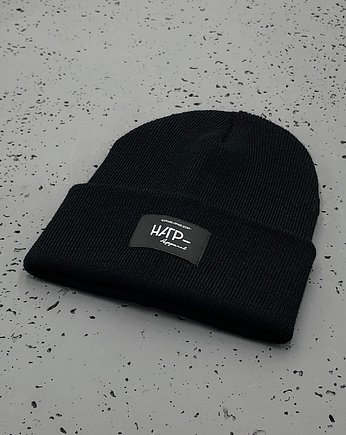 Czapka beanie czarna - Apparel (black logo), HARP TEAM