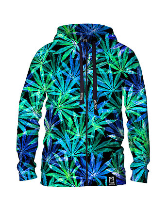 Damska Bluza Expres Zamek DR.CROW Hemp Blue, DrCrow