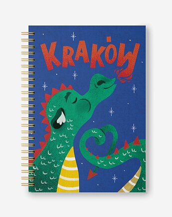 Zeszyt A5 Kraków Smok Ogień, LOVE POLAND DESIGN