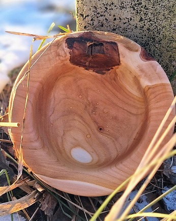 Drewniana miska dekoracyjna z serii Sia., mar.mar.studio